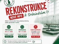 Aktuální informace k prvním tréninkům!